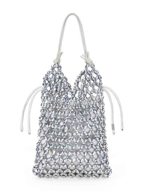 STAUD Women's Karla Crystal-Beaded Shoulder Bag - Silver