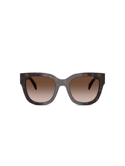 Prada tortoiseshell butterfly-frame sunglasses
