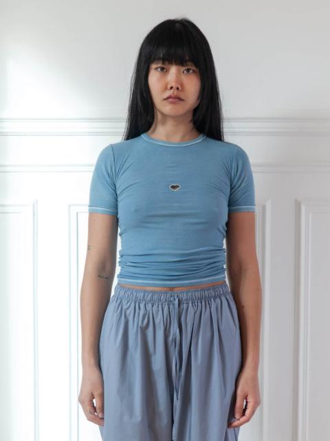 BASERANGE Heart Tee Shirt
                  - Organic Cotton Rib