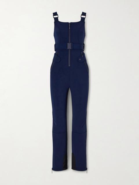 CORDOVA Fernie Belted Gingham Seersucker Ski Salopettes