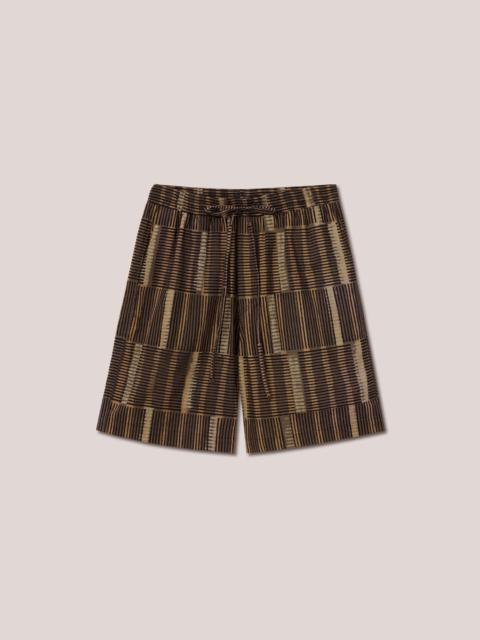 Nanushka DOXXI - Washed cotton shorts - Stripe