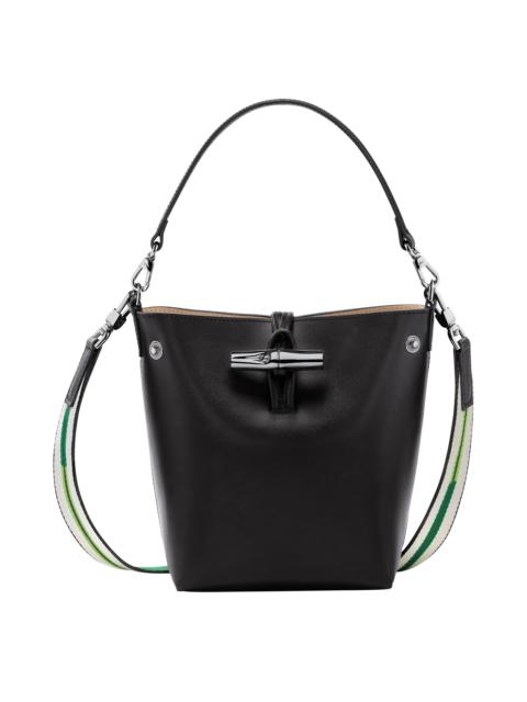 Longchamp Roseau XS Bucket bag Black - Leather