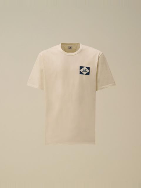 C.P. Company Compact 20/1 Jersey Short Sleeve Logo T-Shirt