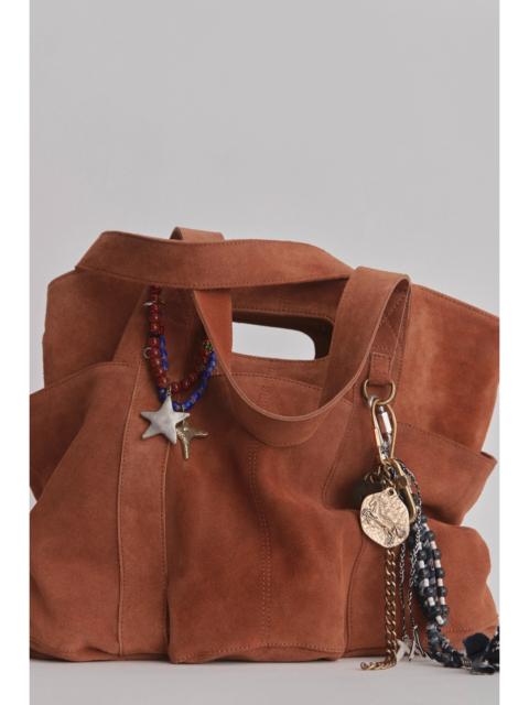 FREE PEOPLE Suede Caravan Tote
