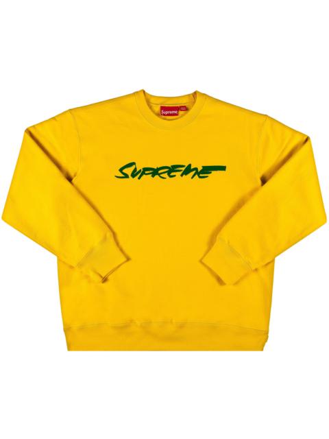 Supreme Futura Logo Crewneck 'Yellow'