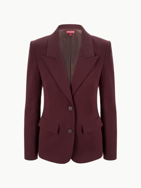 STAUD STAUD LEXINGTON BLAZER MERLOT