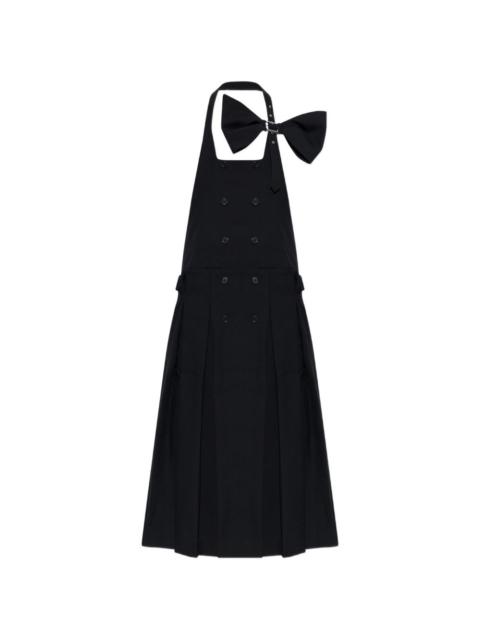 Noir Kei Ninomiya bow-detail midi dress