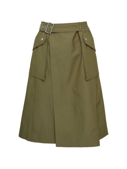 3.1 Phillip Lim utility wrap skirt