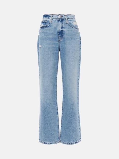 Le Jane high-rise straight jeans