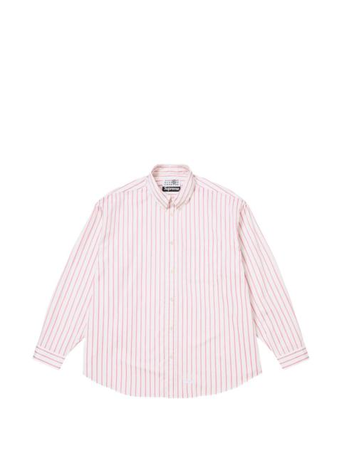 Supreme x MM6 Maison Margiela striped shirt