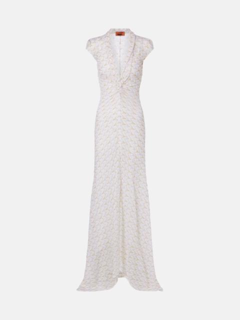 Missoni Lamé maxi dress