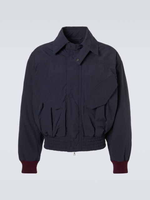 Dries Van Noten Jersey blouson jacket