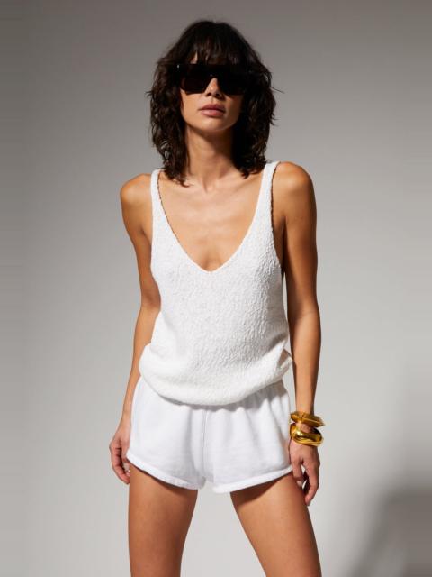 SPRWMN CAMILLE COTTON BOUCLÉ TANK