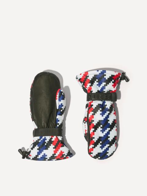 PERFECT MOMENT Houndstooth Davos Mitts
