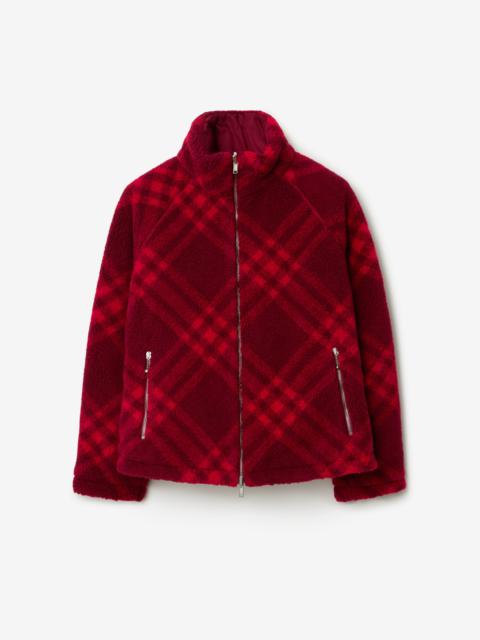 Check Fleece Reversible Jacket