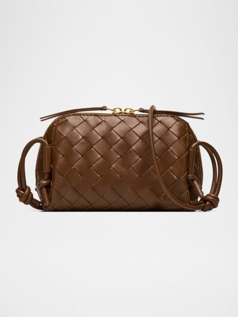 Zip Leather Pouch Shoulder Bag