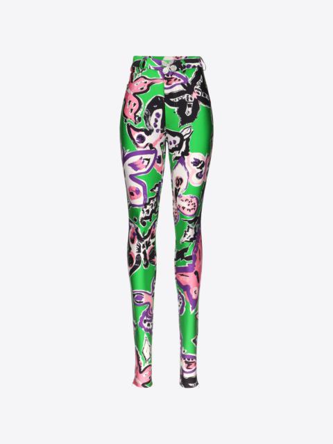 AREA BUTTERFLY PRINTED LEGGING