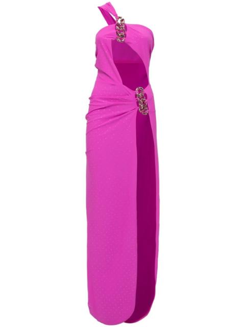 GCDS Bling midi dress