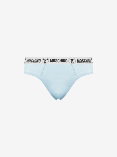 Moschino DOUBLE QUESTION MARK JERSEY BRIEFS
