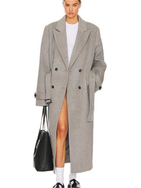 HELSA Bold Shoulder Long Coat