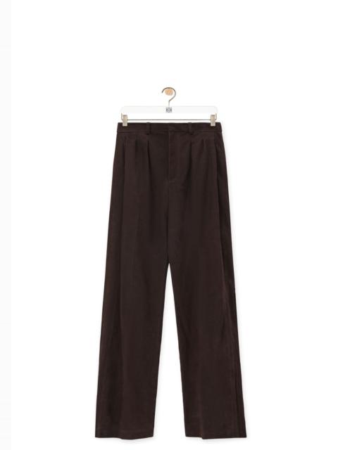 Loewe Trousers in nubuck