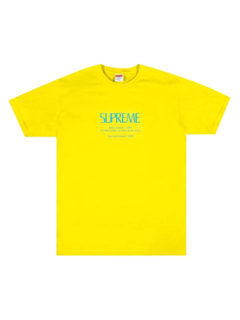 Supreme Anno Domini Tee 'Yellow'