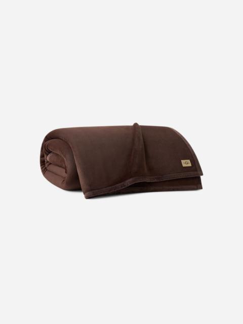 UGG ® Coco XL Throw 90"x92" Blankets in Burnt Cedar