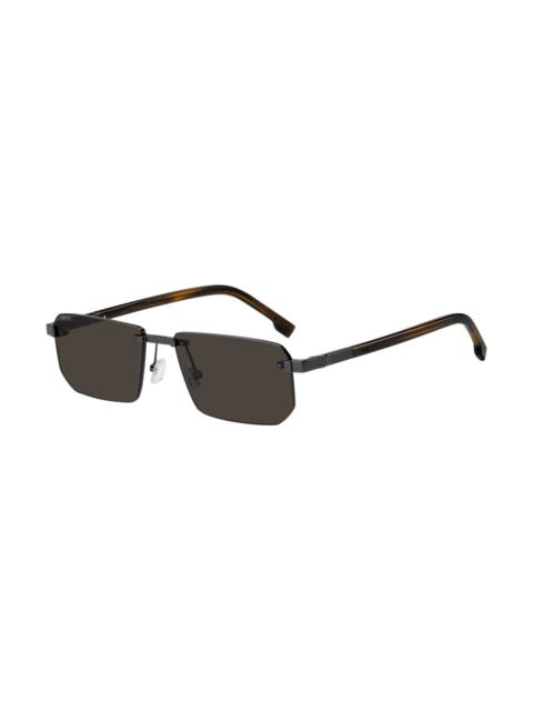BOSS RIMLESS SUNGLASSES WITH DOUBLE B MONOGRAM