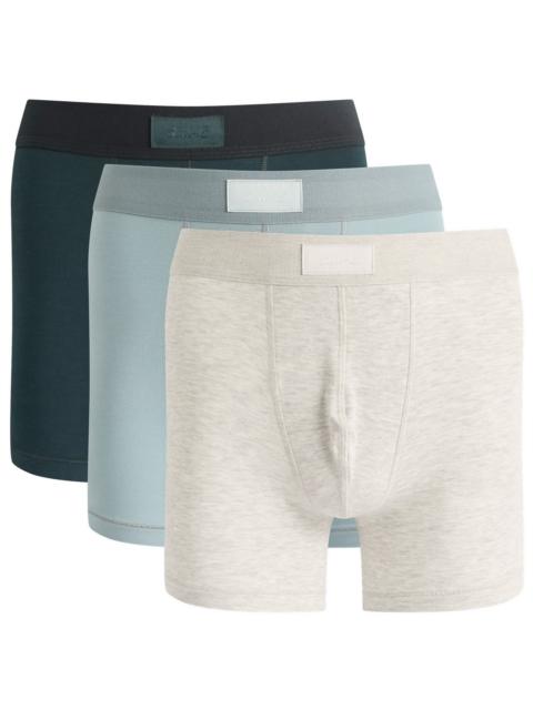 SKIMS SKIMS Cotton Boxer Brief 3" - 3-Pack