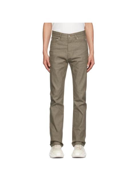 Rick Owens DRKSHDW Gray Jim Cut Jeans