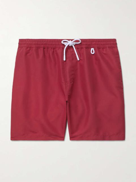 Bay Straight-Leg Mid-Length Swim Shorts