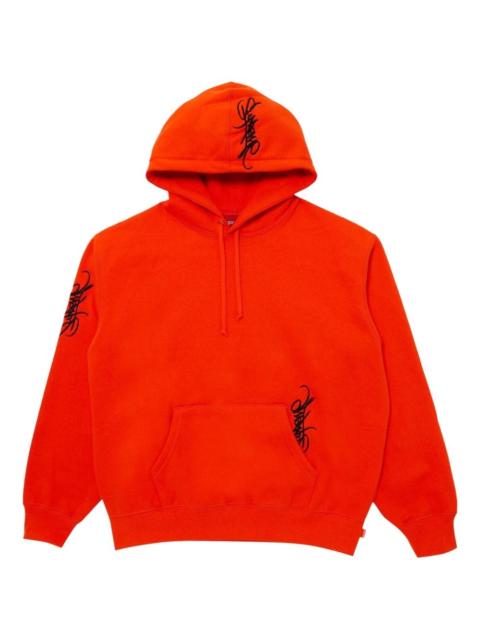 Supreme Supreme Tag Hooded 스웨터 'Bright Orange 이름 *