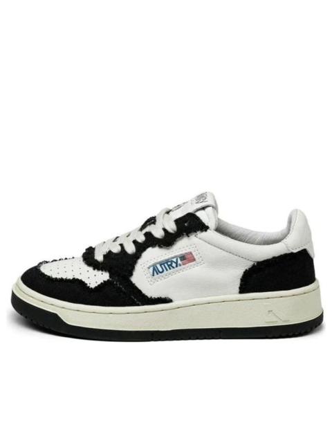 AUTRY (WMNS) AUTRY Medalist Canvas-Panelled 'White Black' AULW-CB02