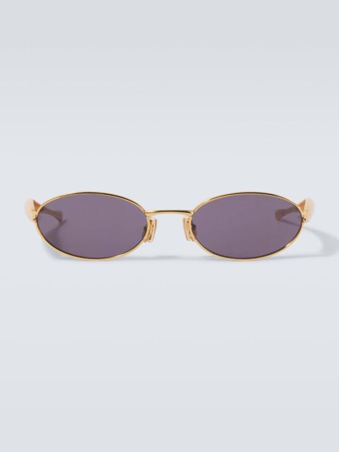 Bottega Veneta Sardine oval sunglasses