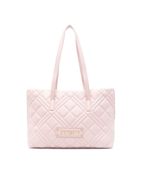 quilted shoulder bag