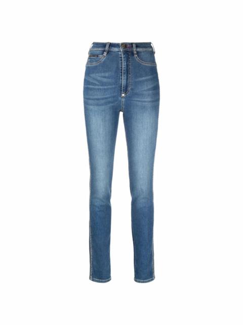 PHILIPP PLEIN super-high waisted skinny jeans
