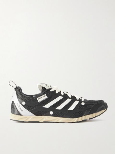 adidas Originals + Song For The Mute Adizero Rubber-trimmed Mesh Sneakers