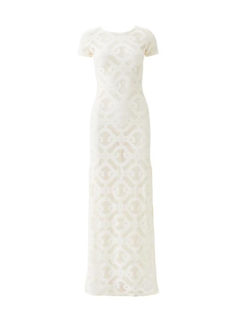 MELISSA ODABASH BRIONY IVORY DRESS