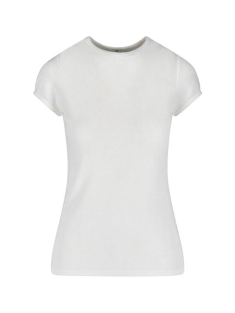 courrèges T-SHIRT “BABY SPONGY”