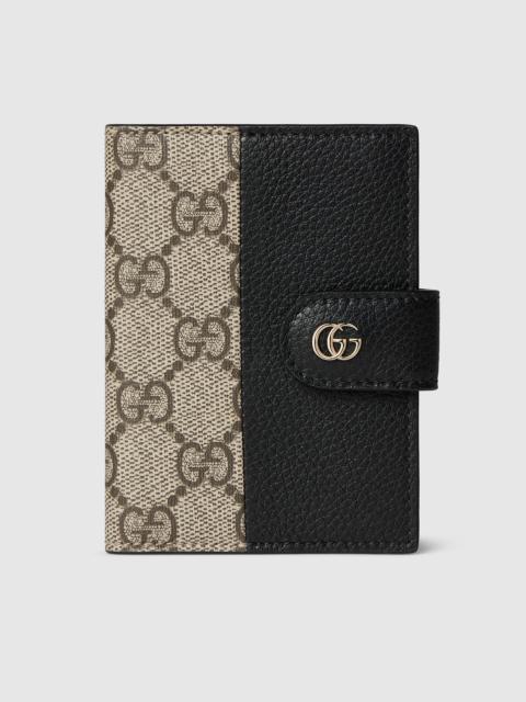 GUCCI Bi-color GG Marmont card case