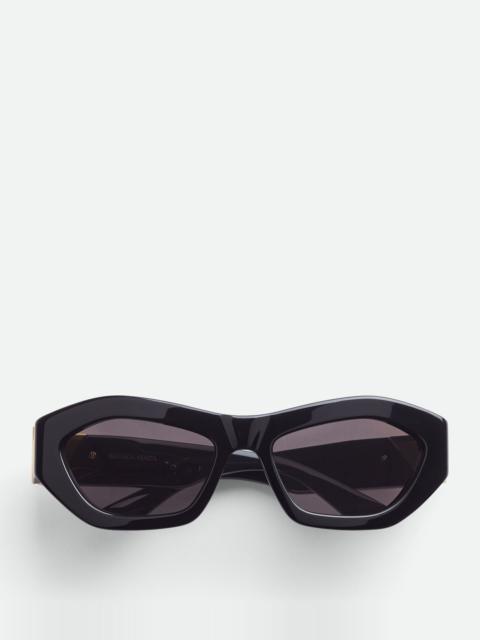 Bottega Veneta angle hexagonal sunglasses