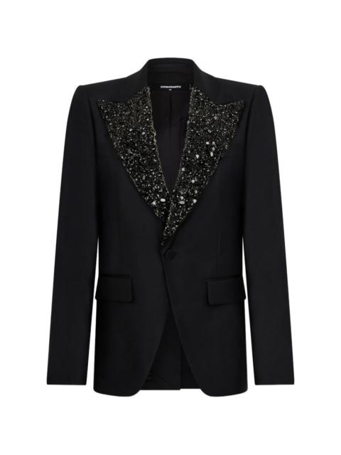 DSQUARED2 embellished-lapels blazer