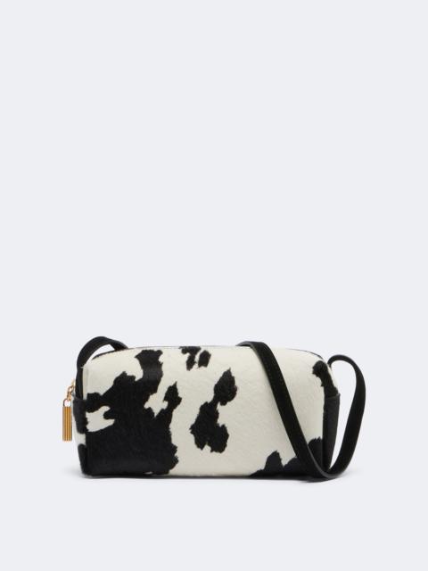 KHAITE Kye Mini calf hair and suede crossbody bag