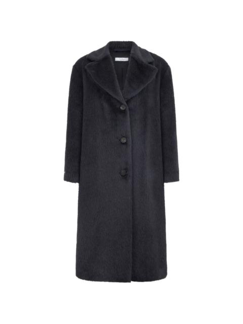 button front coat
