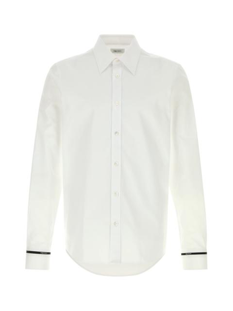Alexander McQueen White poplin shirt