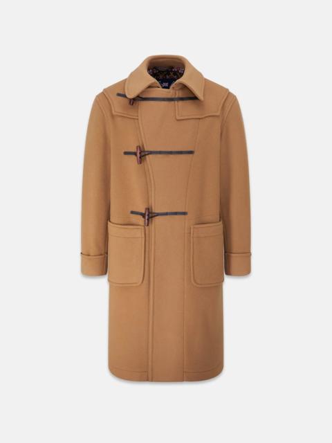 GLOVERALL Men's Byron Duffle Coat Camel
