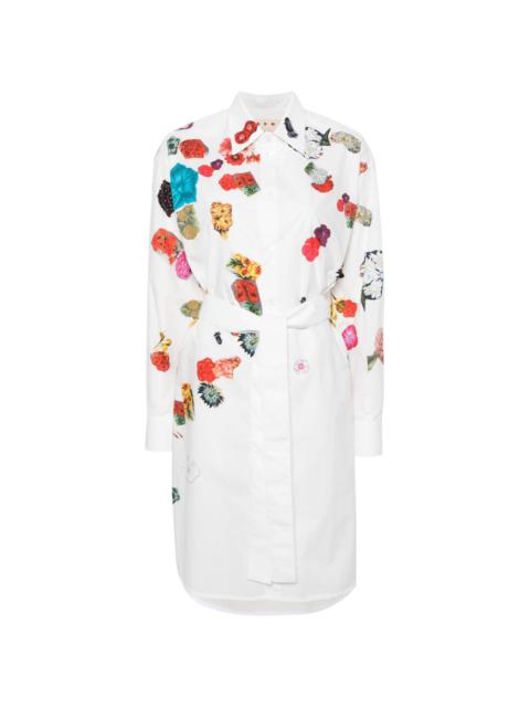 Marni floral-print cotton shirtdress