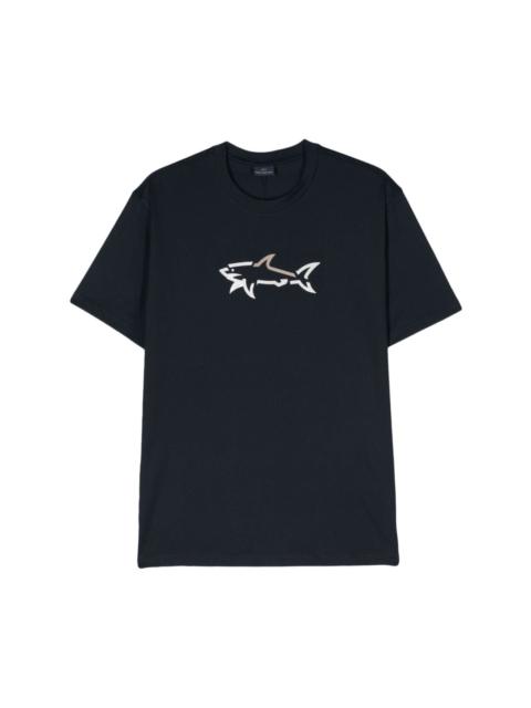Paul & Shark logo-print cotton T-shirt