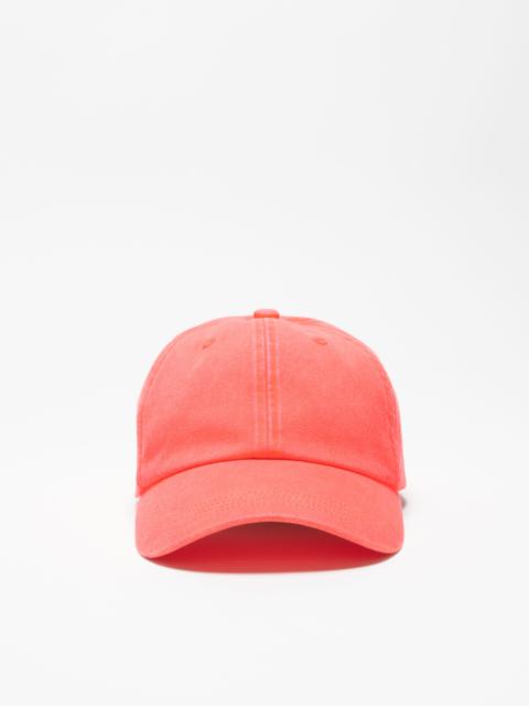 Twill cap - Fluo pink