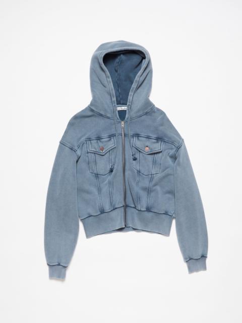 Hooded jacket - Ocean blue